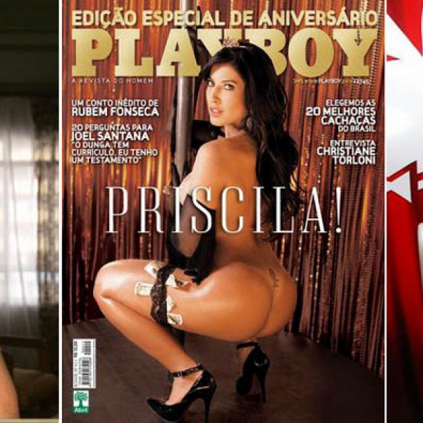 Ex-BBB Priscila Ã© "Princesa Devassa" na Playboy